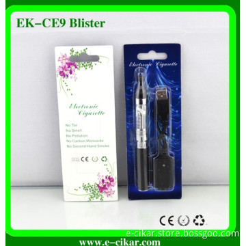 2013 E-Cig CE9, The Repaceable Wick EGO CE4 Updated Blister Kit